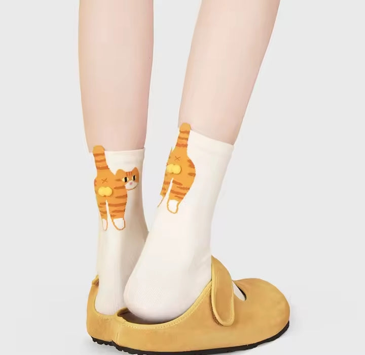 Velaria Kedili Çorap